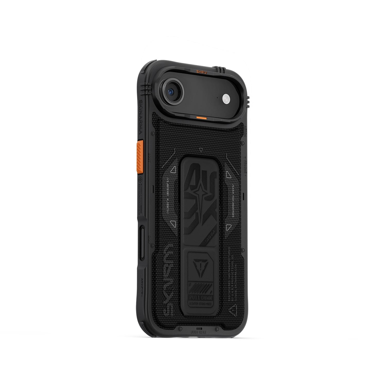 SkinArma Phantom MagSafe Grip Case for iPhone Air | Black SkinArma Phantom MagSafe Grip Case for iPhone Air | Black